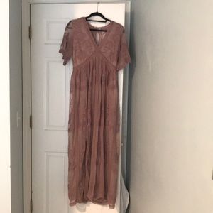 Boho Maternity Dress